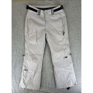 Bonfire Snowboarding Pants Womens Size Small Gray Snow Ski Classic 6 Pocket